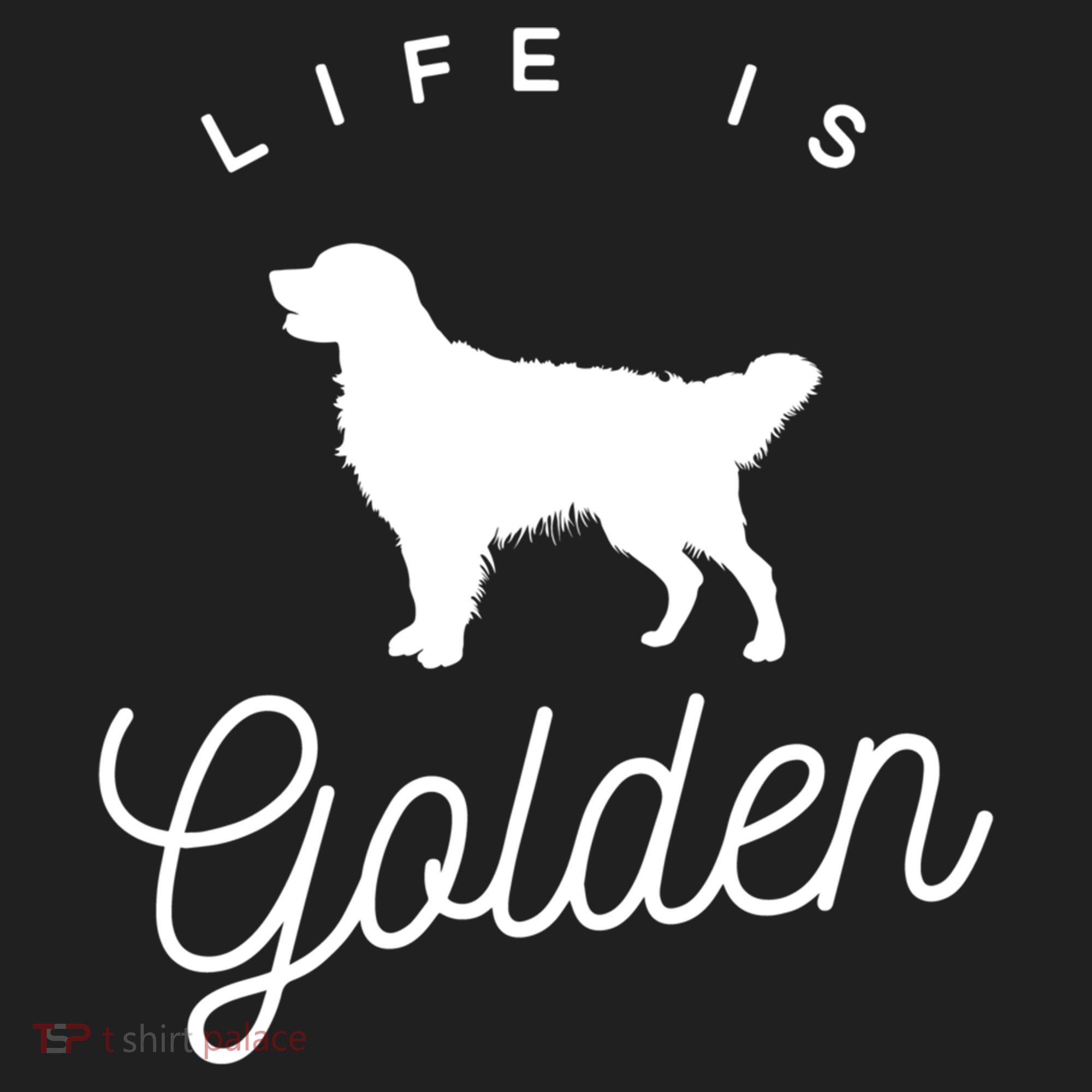 Life Is Golden Gift For Golden Retriever Lovers Hat
