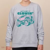 Let It Glowin Monster Truck Women's Sweatshirt thumb 0