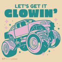 Let It Glowin Monster Truck Tote Bag thumb 4