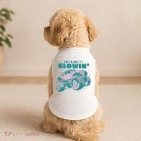 Let It Glowin Monster Truck Doggie Tank thumb 2