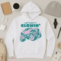 Let It Glowin Monster Truck Hoodie thumb 3