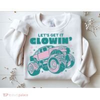 Let It Glowin Monster Truck Sweatshirt thumb 2