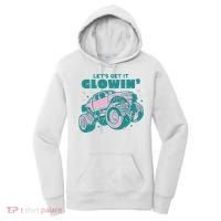 Let It Glowin Monster Truck Women's Hoodie thumb 0