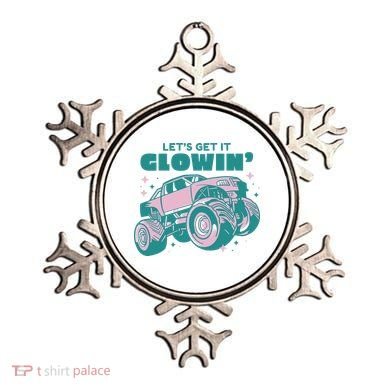 Let It Glowin Monster Truck Ornament