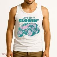 Let It Glowin Monster Truck Tank Top thumb 3