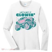 Let It Glowin Monster Truck Women's Long Sleeve Shirt thumb 0