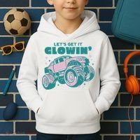 Let It Glowin Monster Truck Kids Hoodie thumb 2