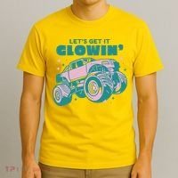 Let It Glowin Monster Truck T-Shirt thumb 3