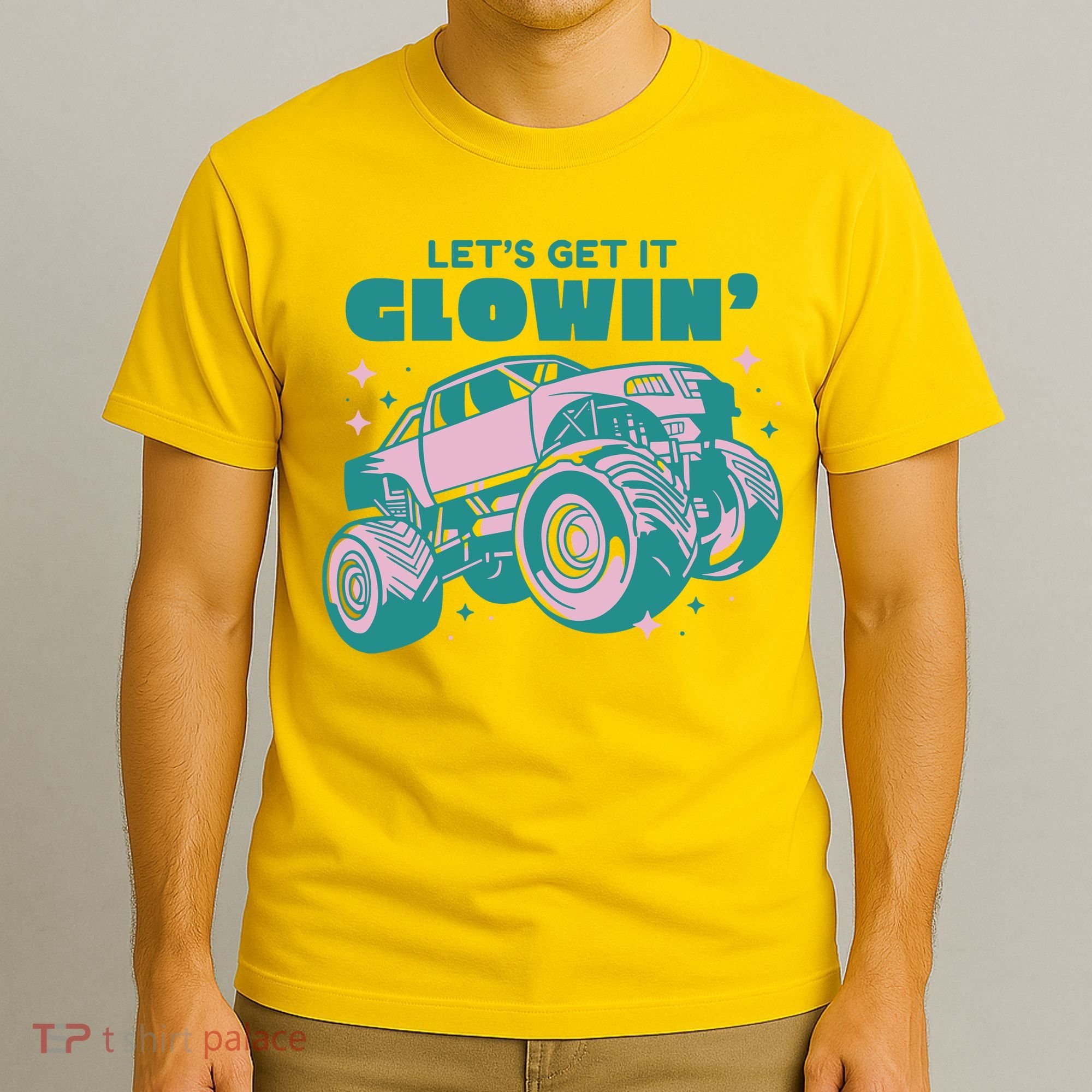 Let It Glowin Monster Truck T-Shirt