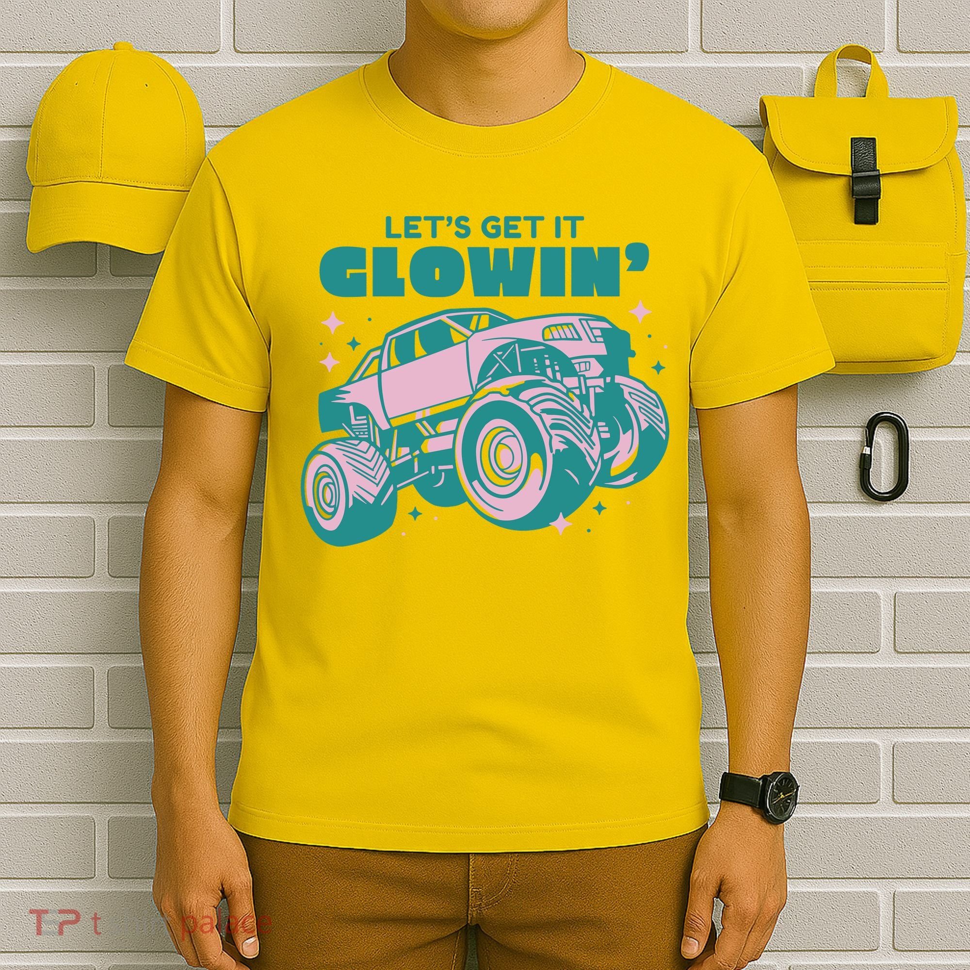 Let It Glowin Monster Truck T-Shirt