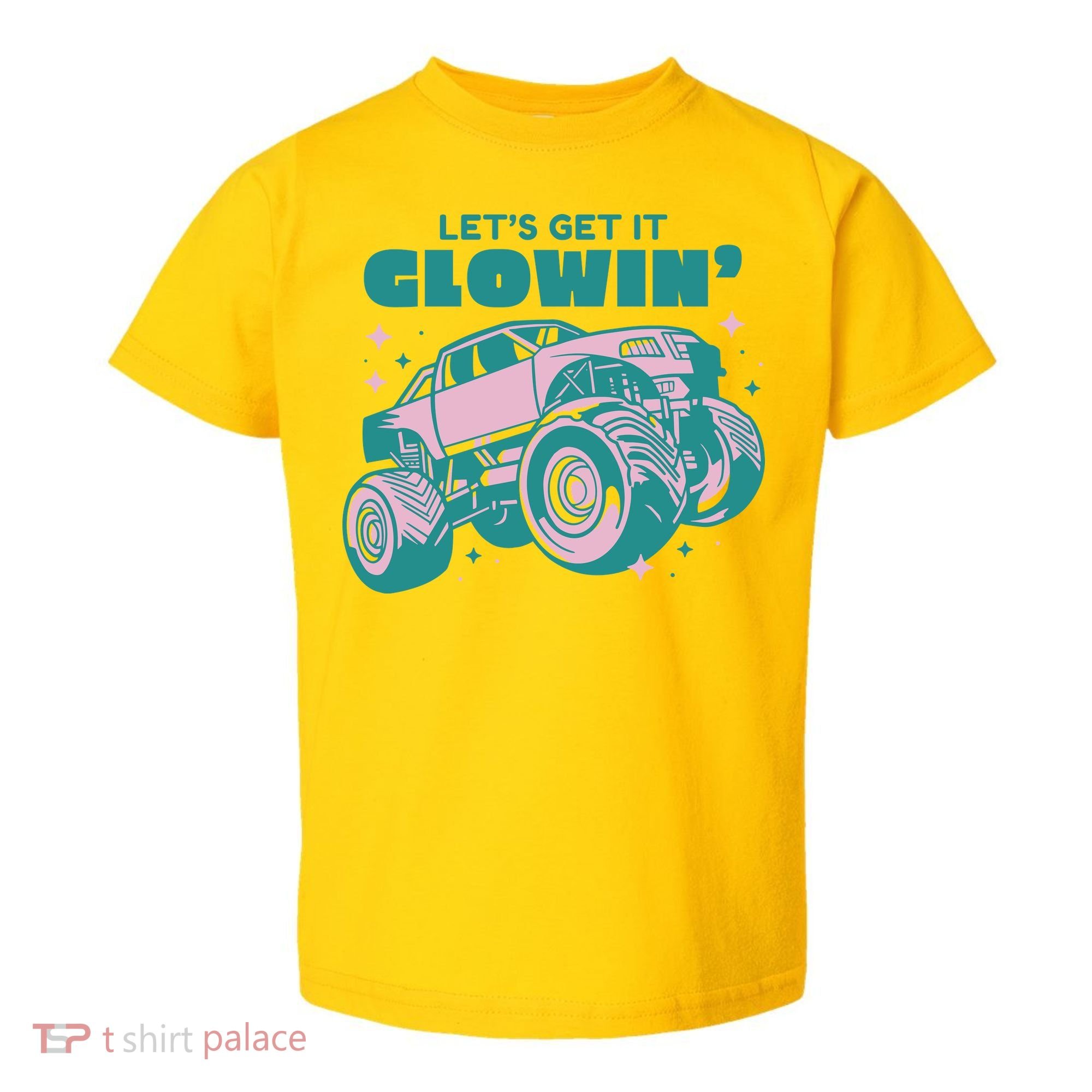 Let It Glowin Monster Truck Toddler T-Shirt