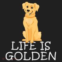 Life Is Golden Retriever Dog Gift Women's Sweatshirt thumb 2