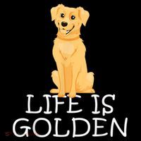 Life Is Golden Retriever Dog Gift Coffee Mug thumb 5