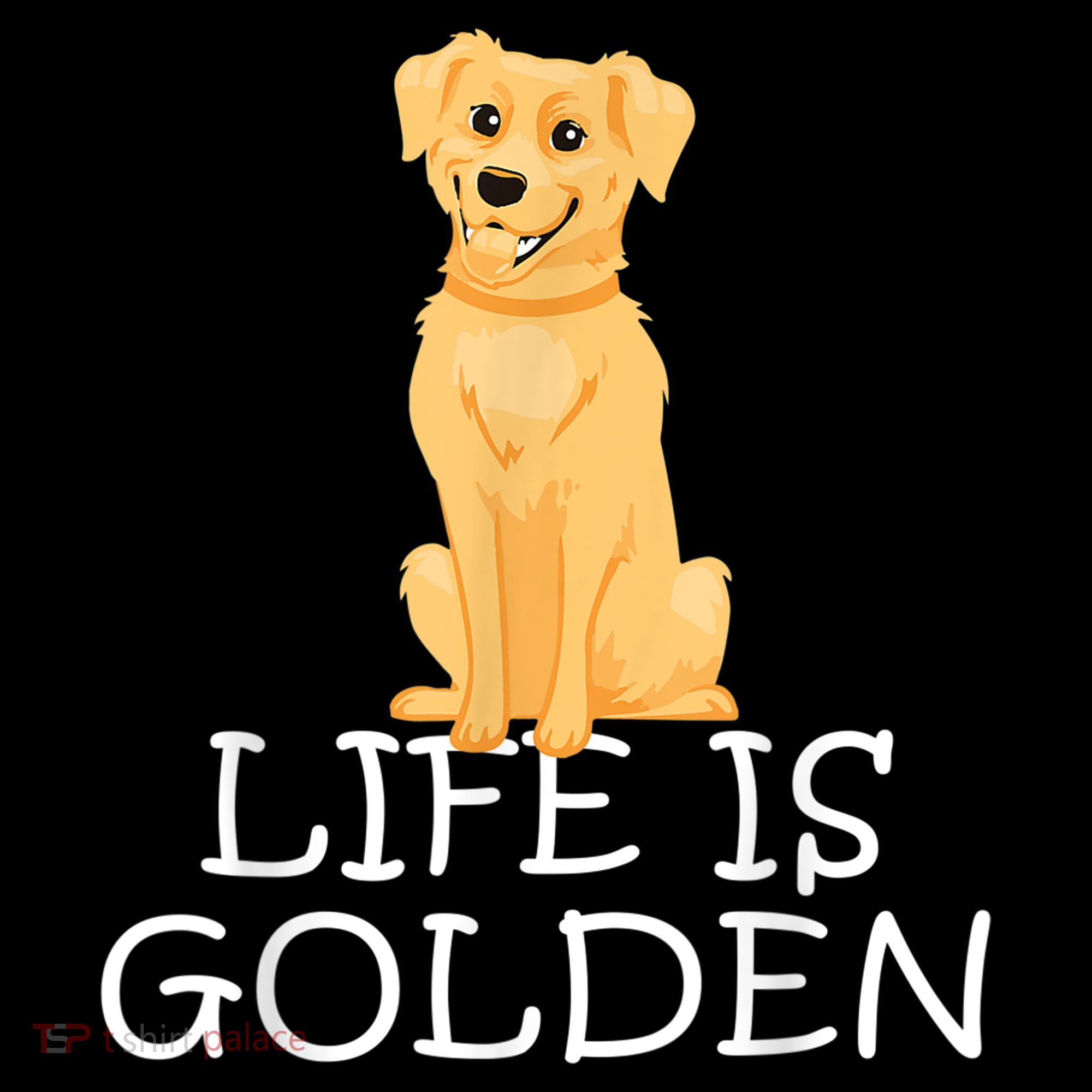 Life Is Golden Retriever Dog Gift Coffee Mug
