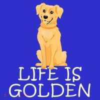 Life Is Golden Retriever Dog Gift Sweatshirt thumb 3