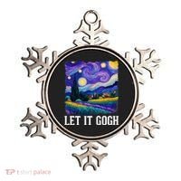 Let It Gogh Funny Art Starry Night Ornament thumb 0