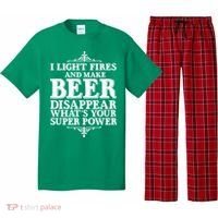 Light Fires And Make Beer Disappear  Pajama Set thumb 0