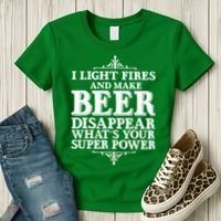 Light Fires And Make Beer Disappear  Women's T-Shirt thumb 3