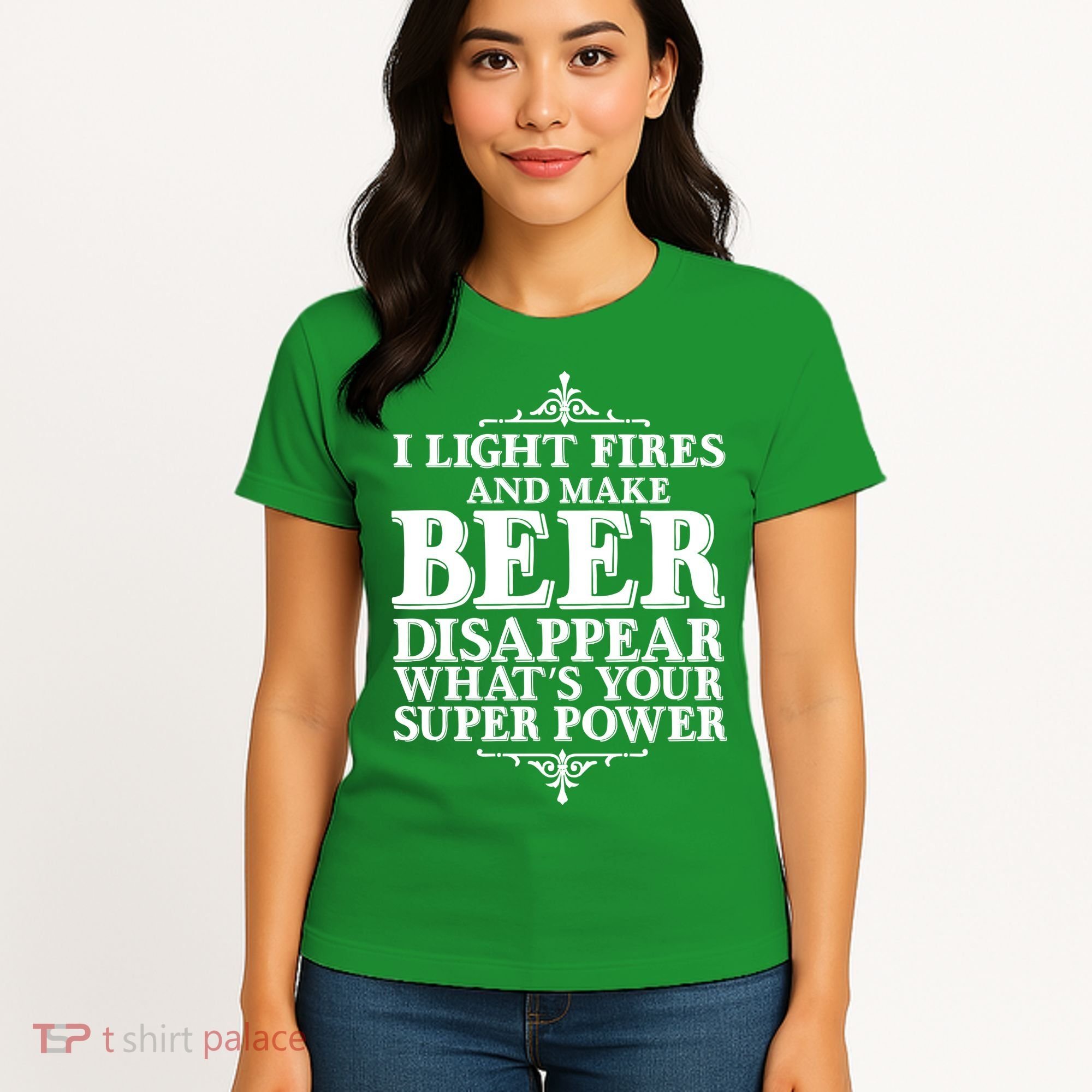 Light Fires And Make Beer Disappear  Women's T-Shirt