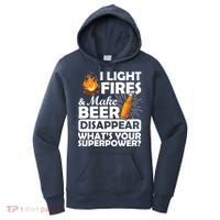 Light Fires Make Beer Disappear Superpower  Women's Hoodie thumb 0
