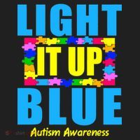 Light It Up Blue Autism Awareness Puzzle Pieces Tumbler thumb 3