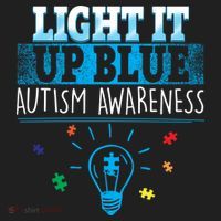 Light It Up Blue Autism Puzzle Bulb Tumbler thumb 3