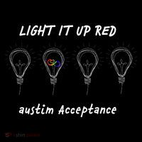 Light It Up Red Autism Acceptance Bucket Hat thumb 4