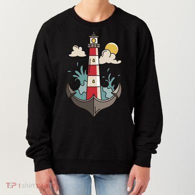 Lighthouse Anchor Ocean Women's Sweatshirt