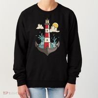 Lighthouse Anchor Ocean Women's Sweatshirt thumb 0