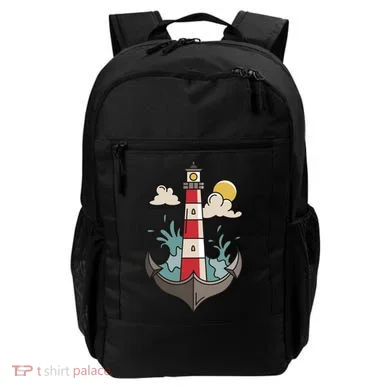 Lighthouse Anchor Ocean Backpack