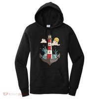 Lighthouse Anchor Ocean Women's Hoodie thumb 0