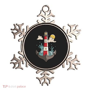 Lighthouse Anchor Ocean Ornament