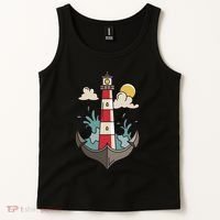 Lighthouse Anchor Ocean Tank Top thumb 2