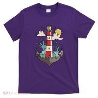 Lighthouse Anchor Ocean T-Shirt thumb 0