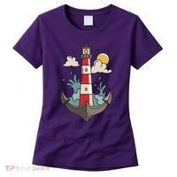 Lighthouse Anchor Ocean Women's T-Shirt thumb 0