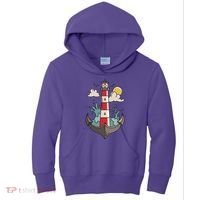 Lighthouse Anchor Ocean Kids Hoodie thumb 0