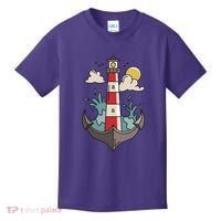 Lighthouse Anchor Ocean Kids T-Shirt thumb 0