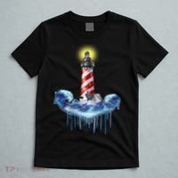 Lighthouse Anchor Water Color T-Shirt thumb 5