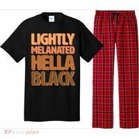 Lightly Melanated Hella Black Pajama Set thumb 0