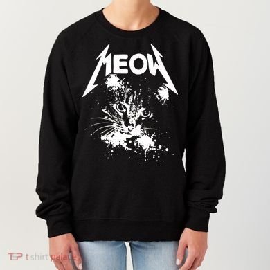 Lightning Cat Meow Logo Women's Sweatshirt