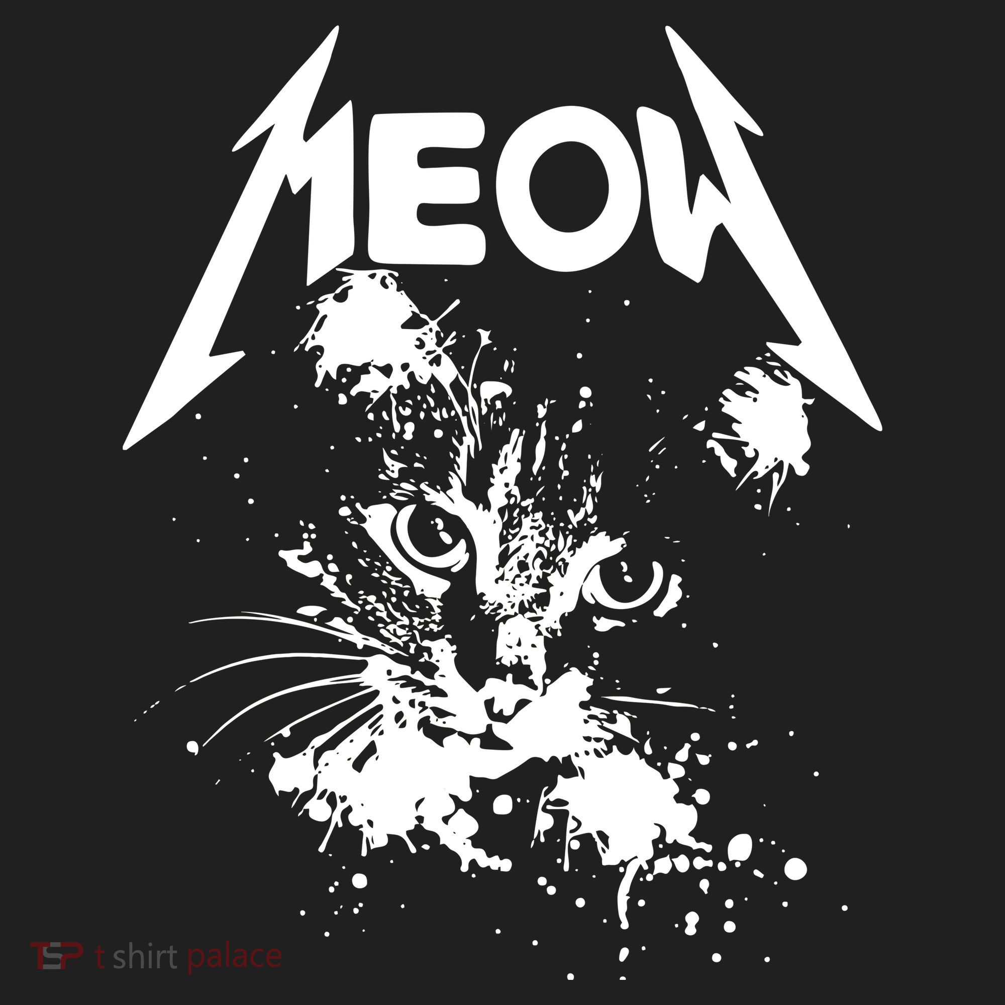 Lightning Cat Meow Logo Women's Sweatshirt