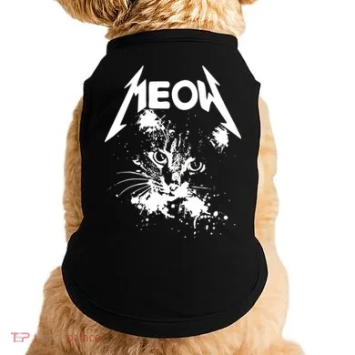 Lightning Cat Meow Logo Doggie Tank