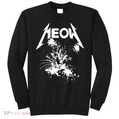 Lightning Cat Meow Logo Sweatshirt