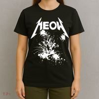 Lightning Cat Meow Logo T-Shirt thumb 4