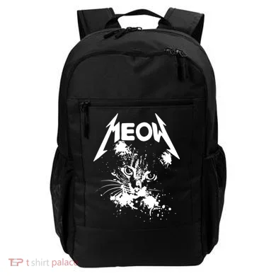 Lightning Cat Meow Logo Backpack