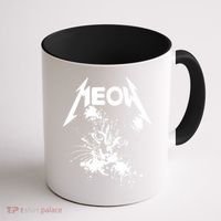 Lightning Cat Meow Logo Coffee Mug thumb 1