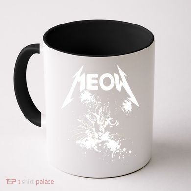 Lightning Cat Meow Logo Coffee Mug