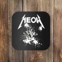 Lightning Cat Meow Logo Coaster thumb 0