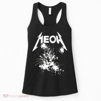 Lightning Cat Meow Logo Women's Tank Top thumb 0