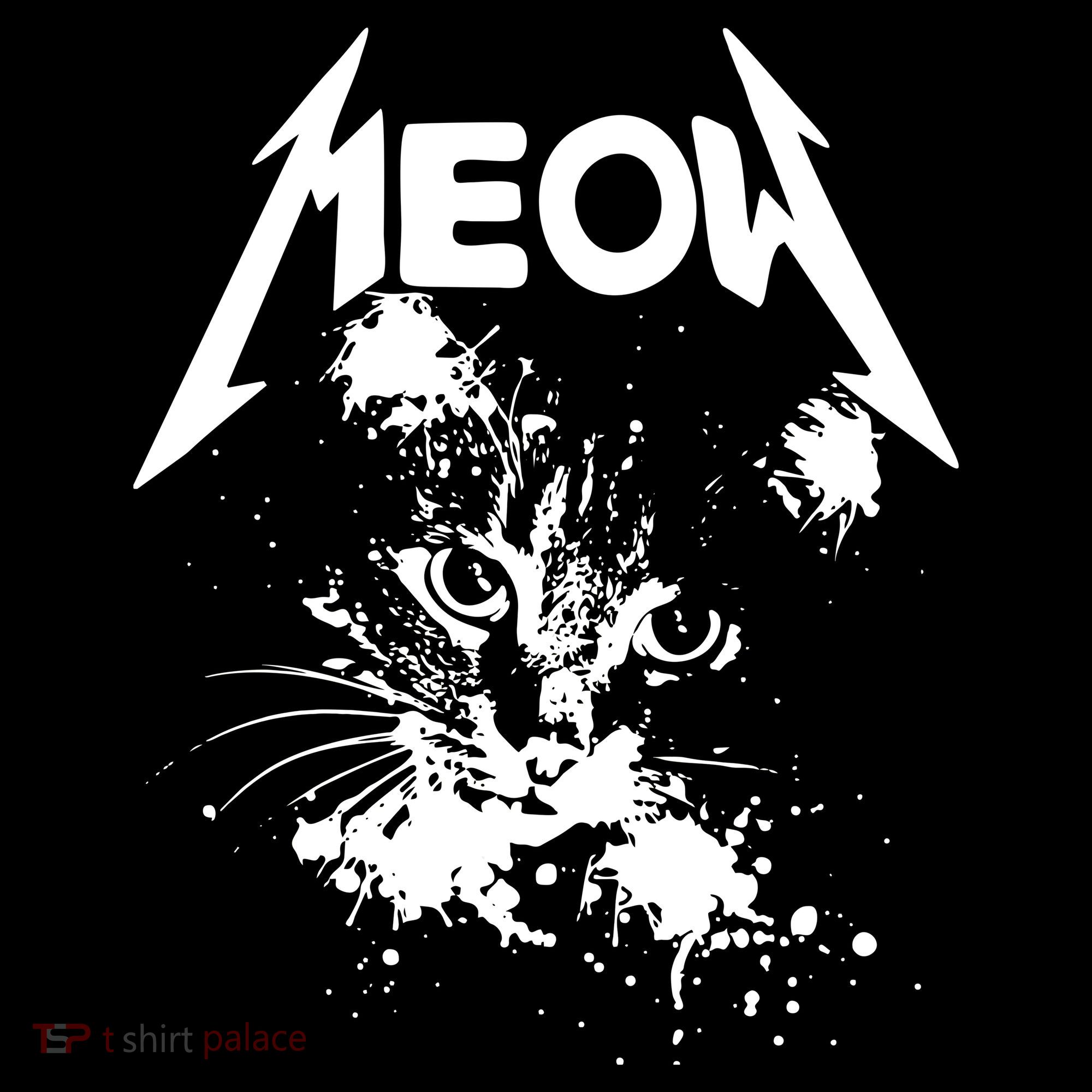 Lightning Cat Meow Logo Women's Tank Top